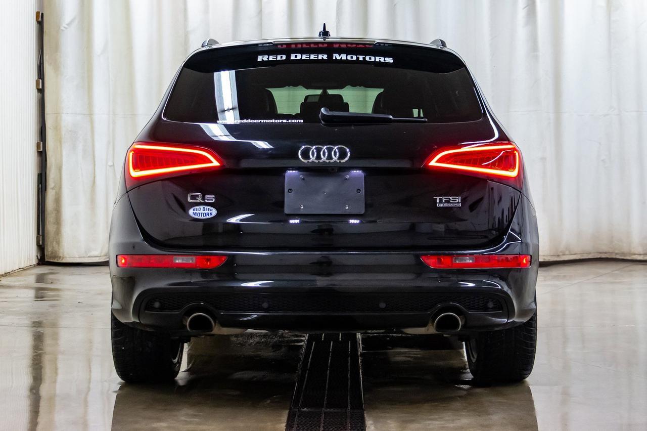 2016 Audi Q5 Quattro Technik S-Line Leather Roof Nav Red Deer AB