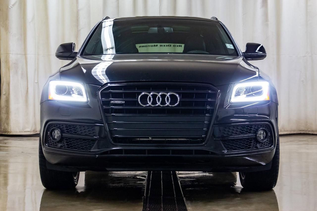 2016 Audi Q5 Quattro Technik S-Line Leather Roof Nav Red Deer AB