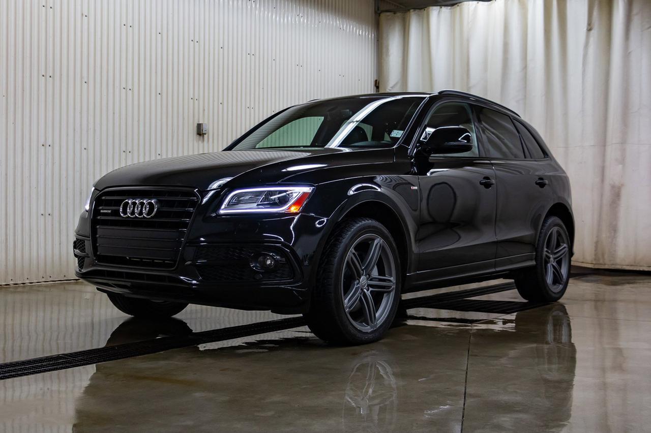 2016 Audi Q5 Quattro Technik S-Line Leather Roof Nav Red Deer AB