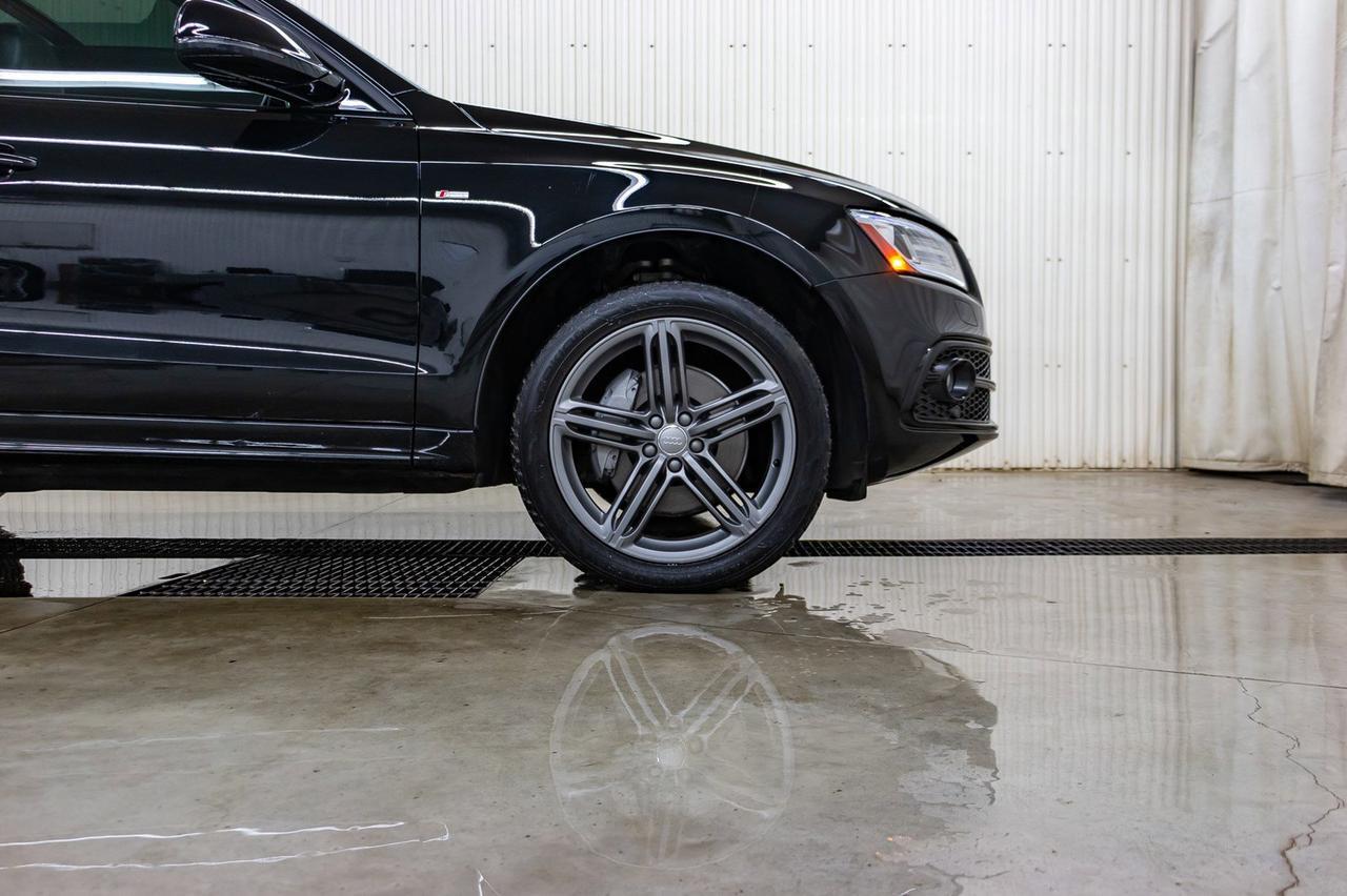 2016 Audi Q5 Quattro Technik S-Line Leather Roof Nav Red Deer AB