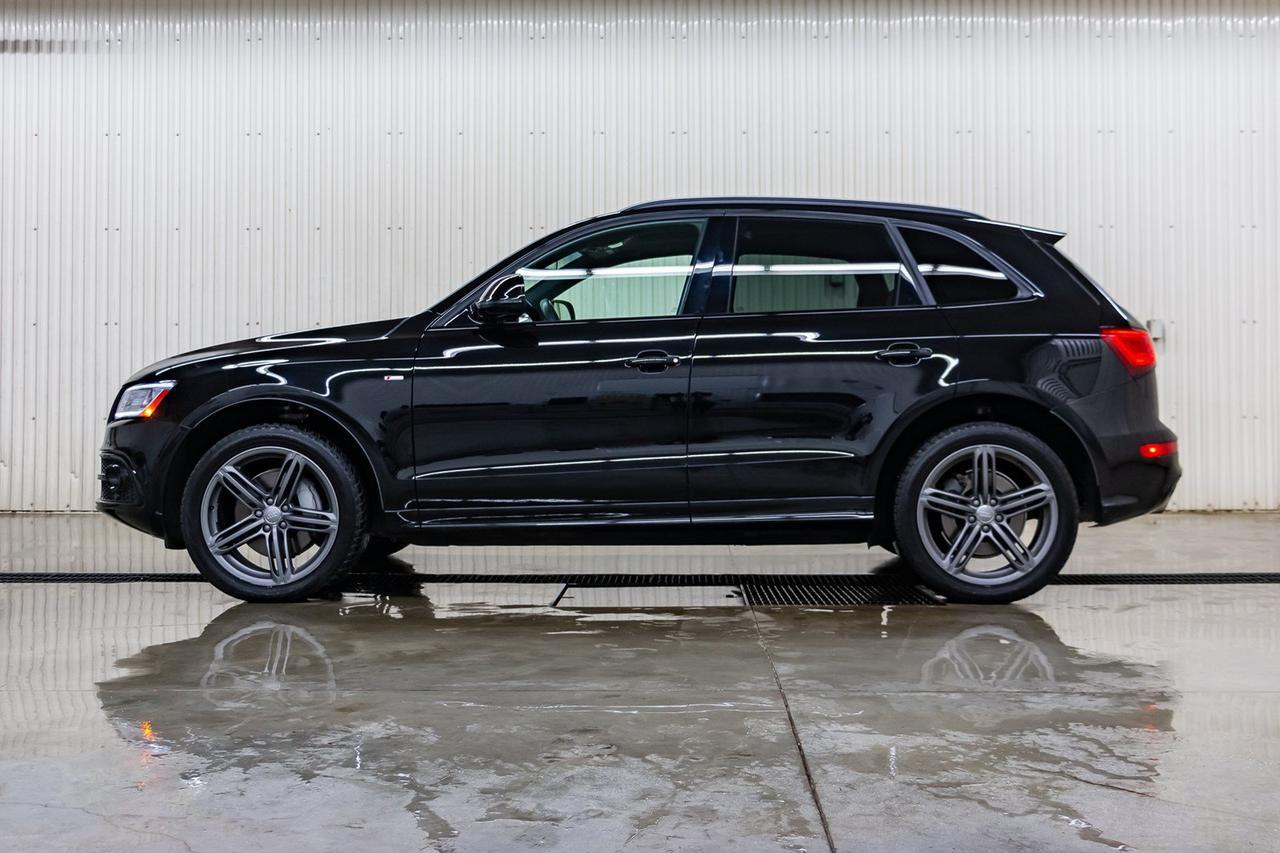 2016 Audi Q5 Quattro Technik S-Line Leather Roof Nav Red Deer AB