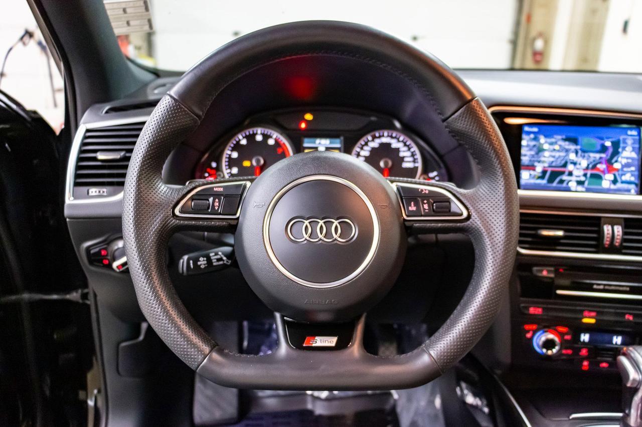 2016 Audi Q5 Quattro Technik S-Line Leather Roof Nav Red Deer AB