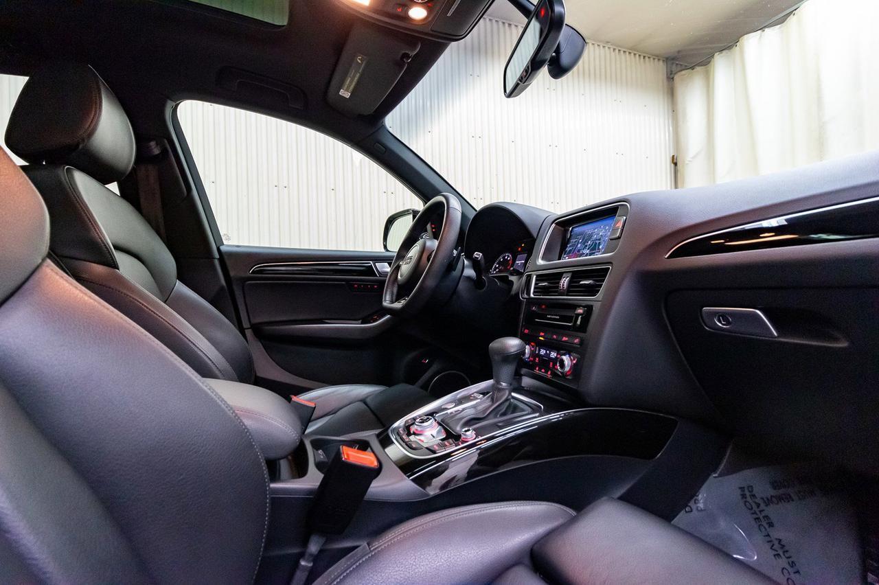 2016 Audi Q5 Quattro Technik S-Line Leather Roof Nav Red Deer AB