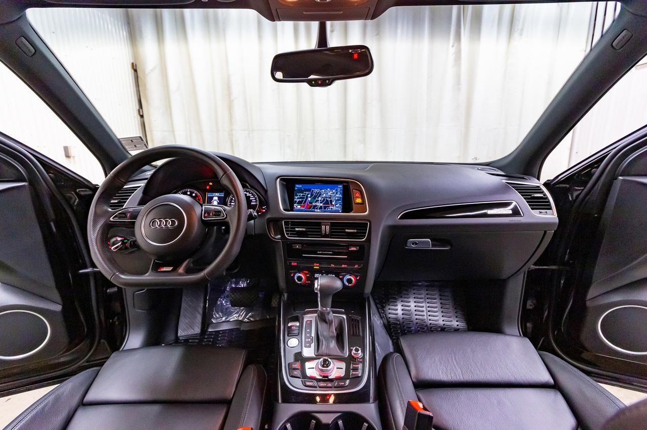 2016 Audi Q5 Quattro Technik S-Line Leather Roof Nav Red Deer AB