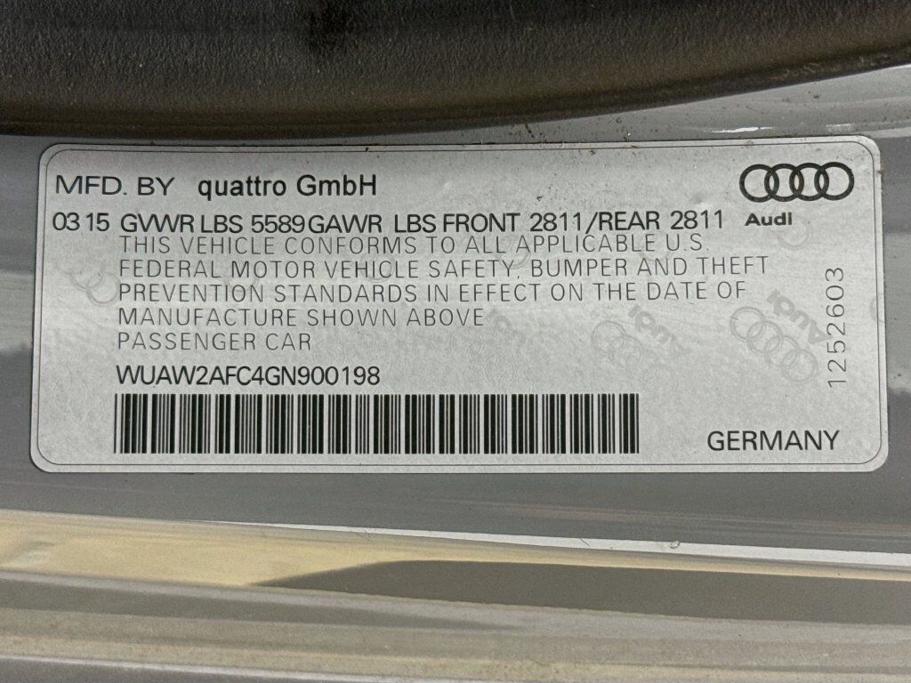 2016 Audi RS 7 4.0T Prestige Willowbrook IL
