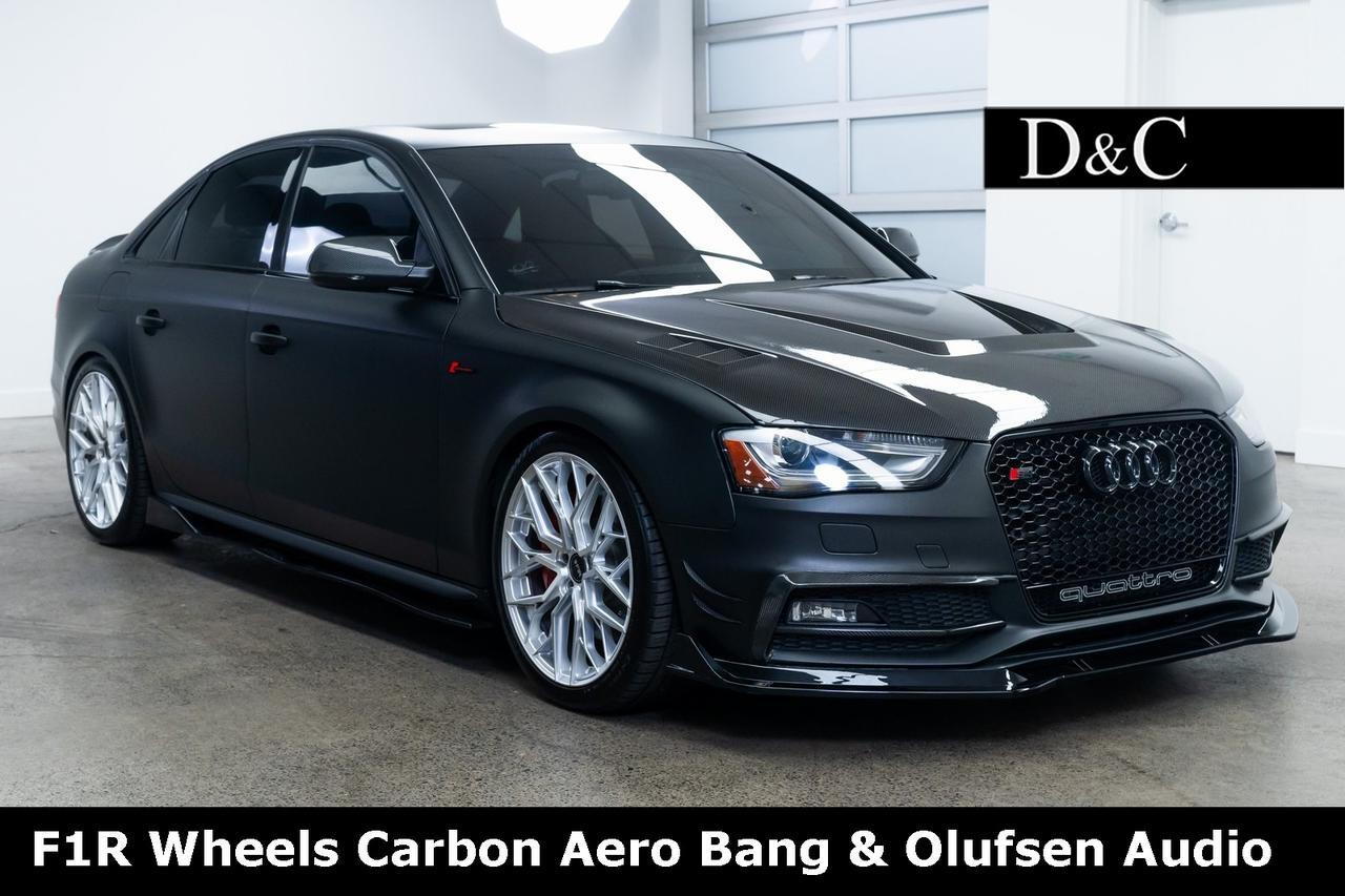 2016 Audi S4 3.0T Premium Plus quattro F1R Wheels Carbon Aero Bang &amp; Olufsen Audi Portland OR