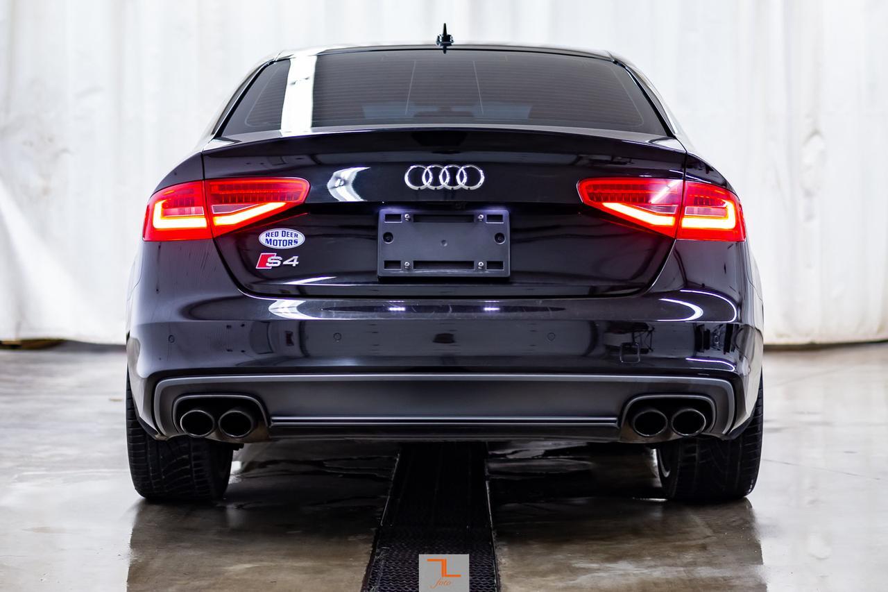 2016 Audi S4 Quattro Technik Plus Leather Roof Nav Red Deer AB
