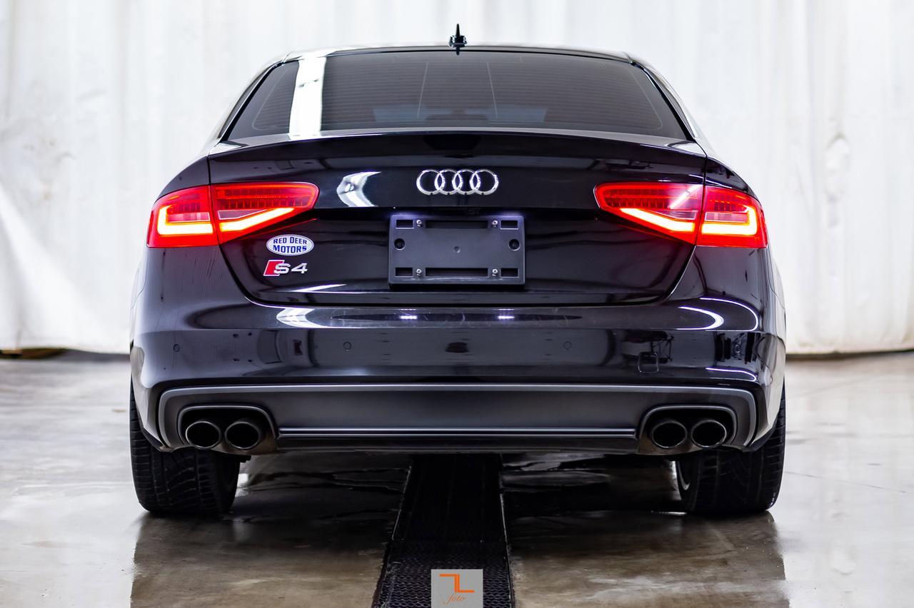 2016 Audi S4 Quattro Technik Plus Leather Roof Nav Red Deer AB