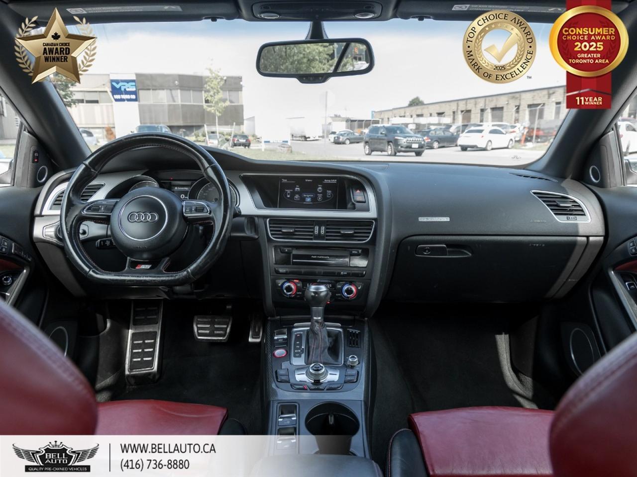 2016 Audi S5 CABRIOLET Technik, QUATTRO, CONVERTIBLE, REDLEATHER, NAVI, BACKUPCAM, B.SPOT, BANG&OLUFSENSOUND®, NOACCIDENT Toronto ON