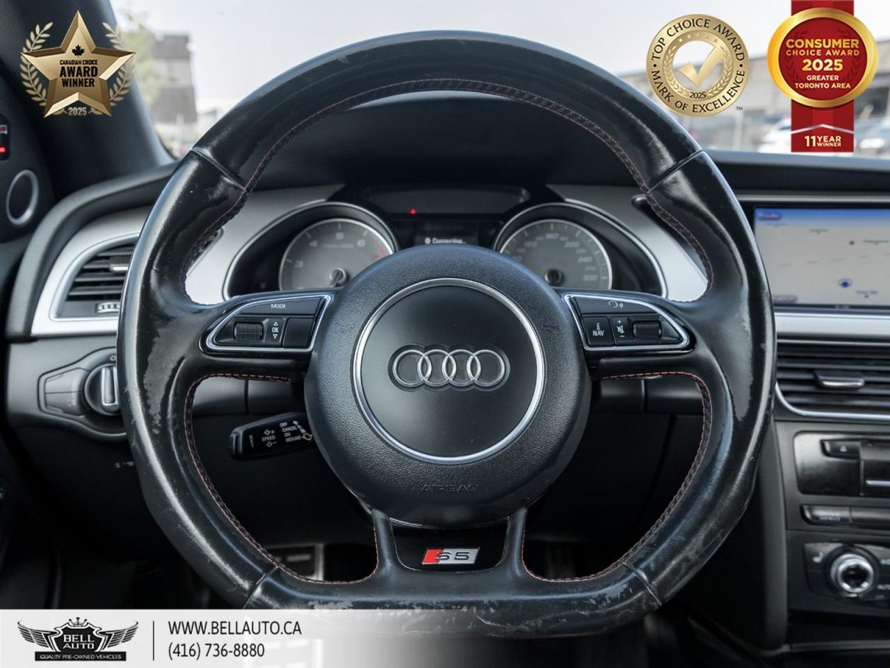 2016 Audi S5 CABRIOLET Technik, QUATTRO, CONVERTIBLE, REDLEATHER, NAVI, BACKUPCAM, B.SPOT, BANG&OLUFSENSOUND®, NOACCIDENT Toronto ON