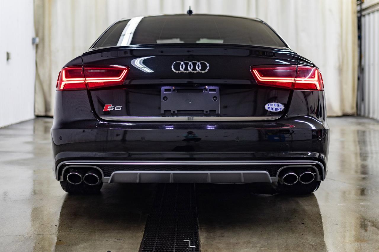 2016 Audi S6 Quattro Premium Plus Leather Roof Nav Red Deer AB