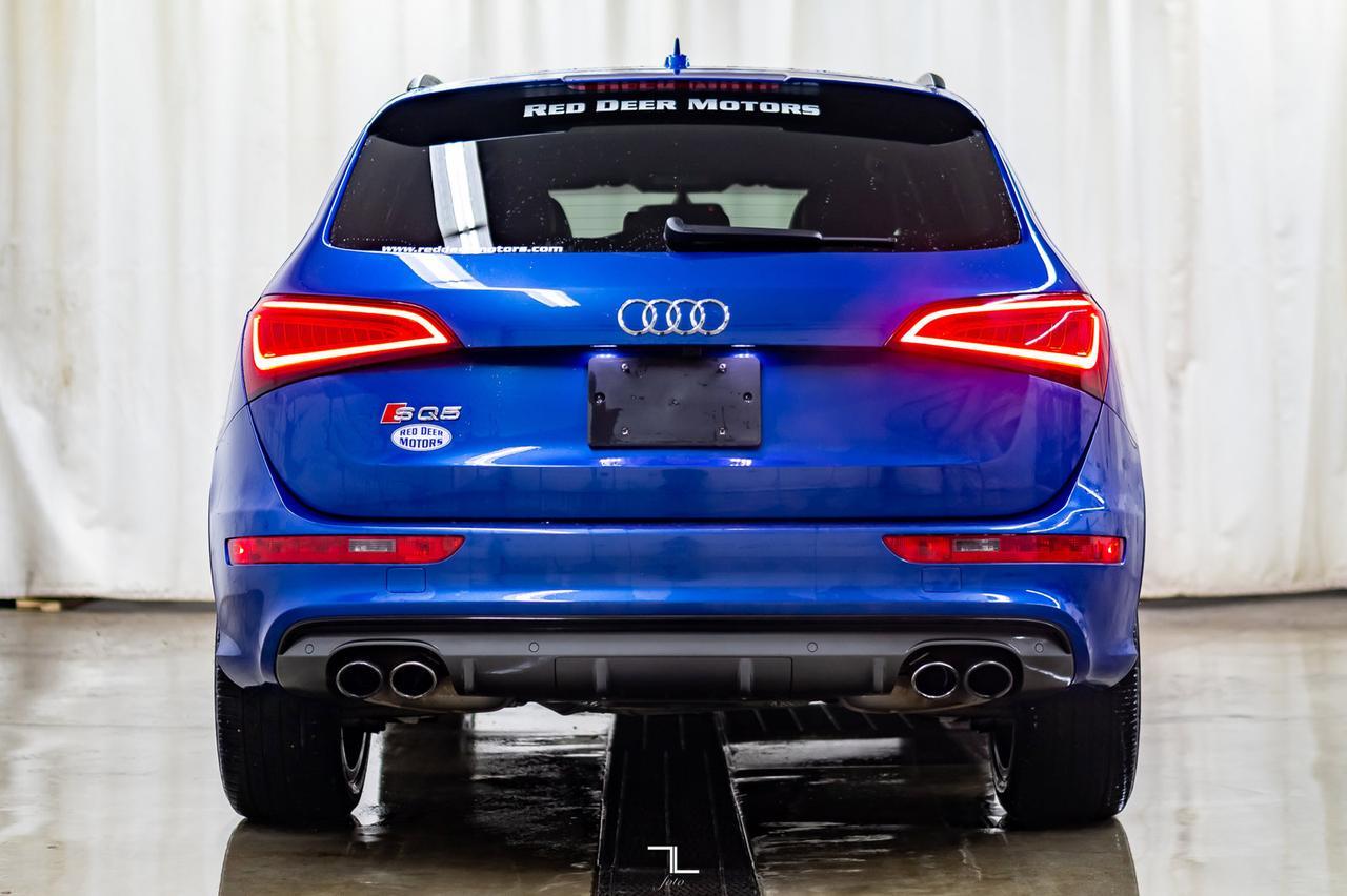 2016 Audi SQ5 Quattro Technik Leather Roof Nav BCam Red Deer AB