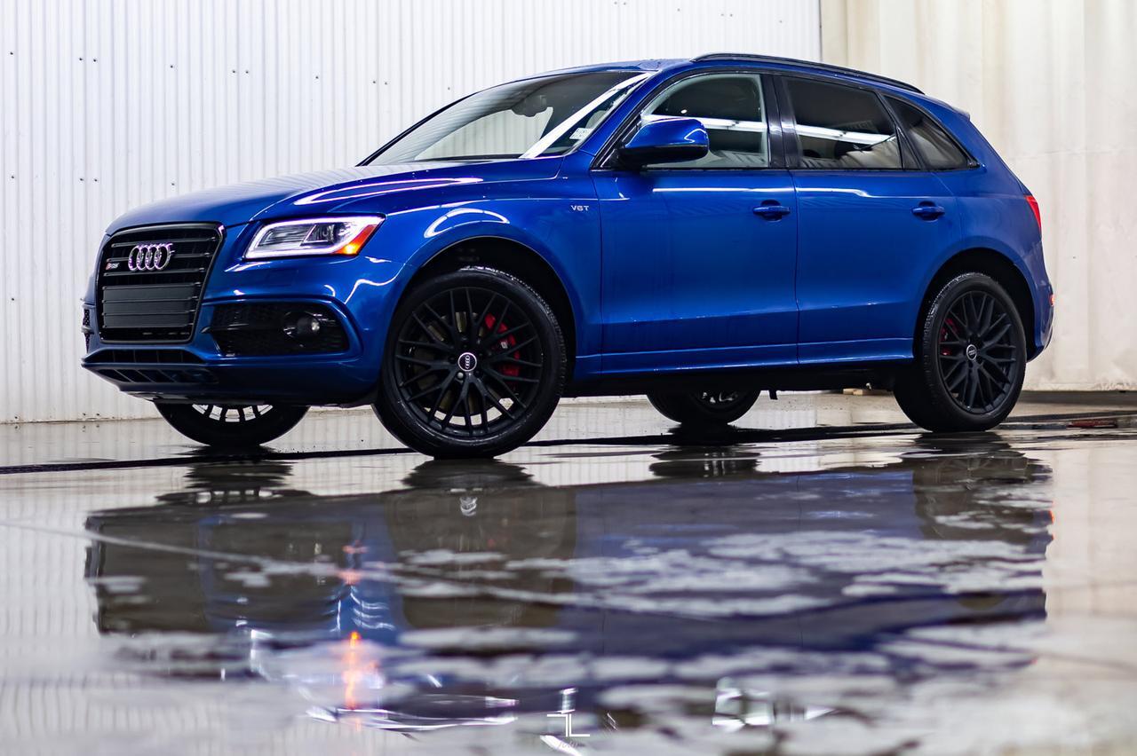 2016 Audi SQ5 Quattro Technik Leather Roof Nav BCam Red Deer AB