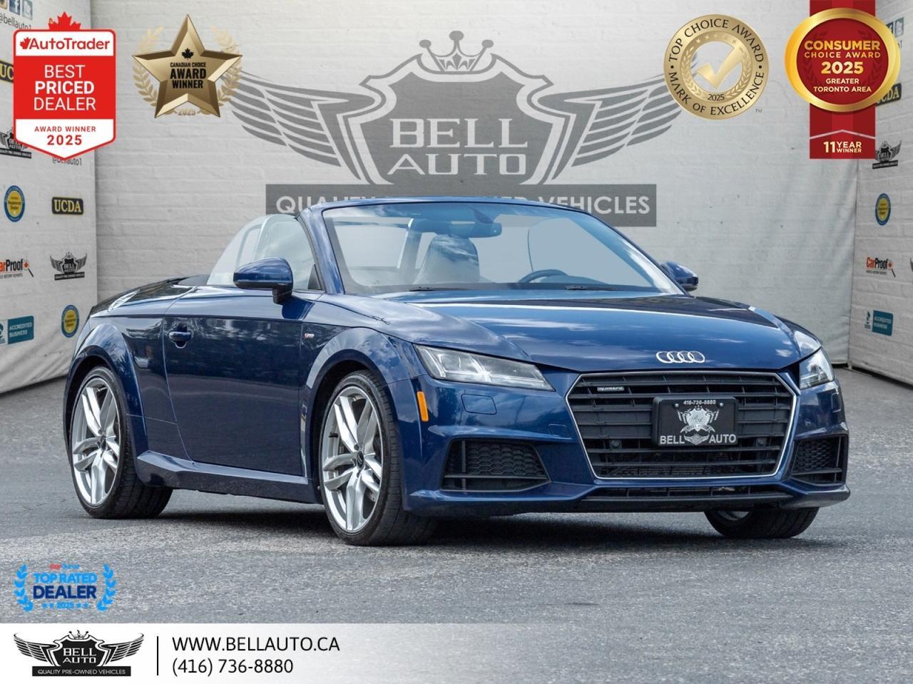 2016 Audi TT 2.0T | CONVERTIBLE | S-LINE | NAVI | B.CAM | NOACCIDENT
