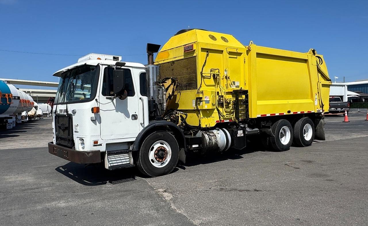 2016 Autocar ACX64 28 yard Heil Side Loader Garbage Truck