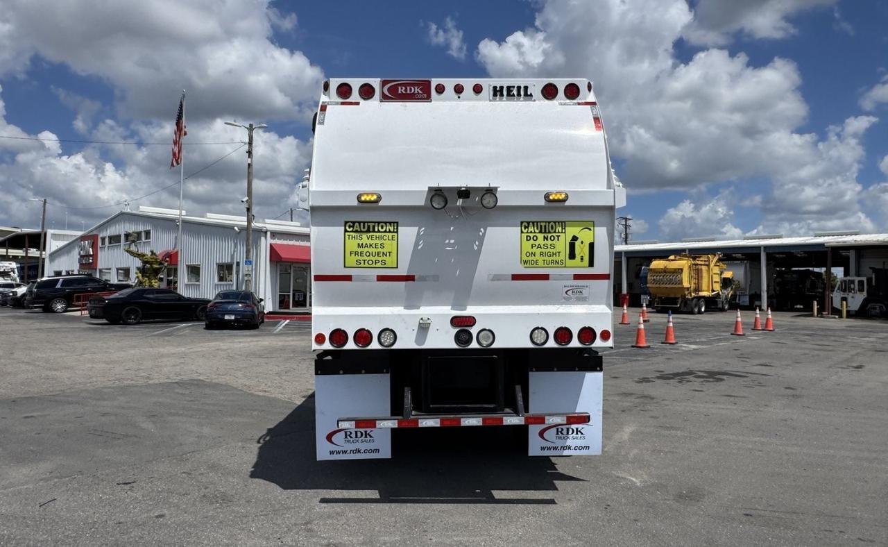 2016 Autocar ACX64 28 yard Heil Side Loader Garbage Truck Tampa FL