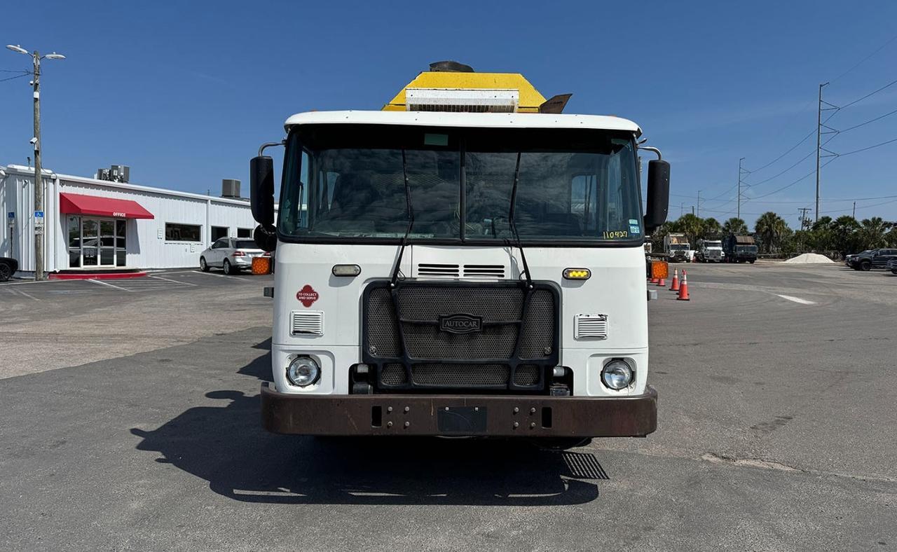 2016 Autocar ACX64 28 yard Heil Side Loader Garbage Truck