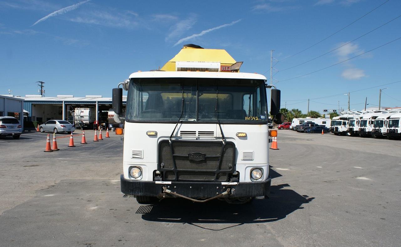 2016 Autocar ACX64 28 yard Heil Side Loader Garbage Truck