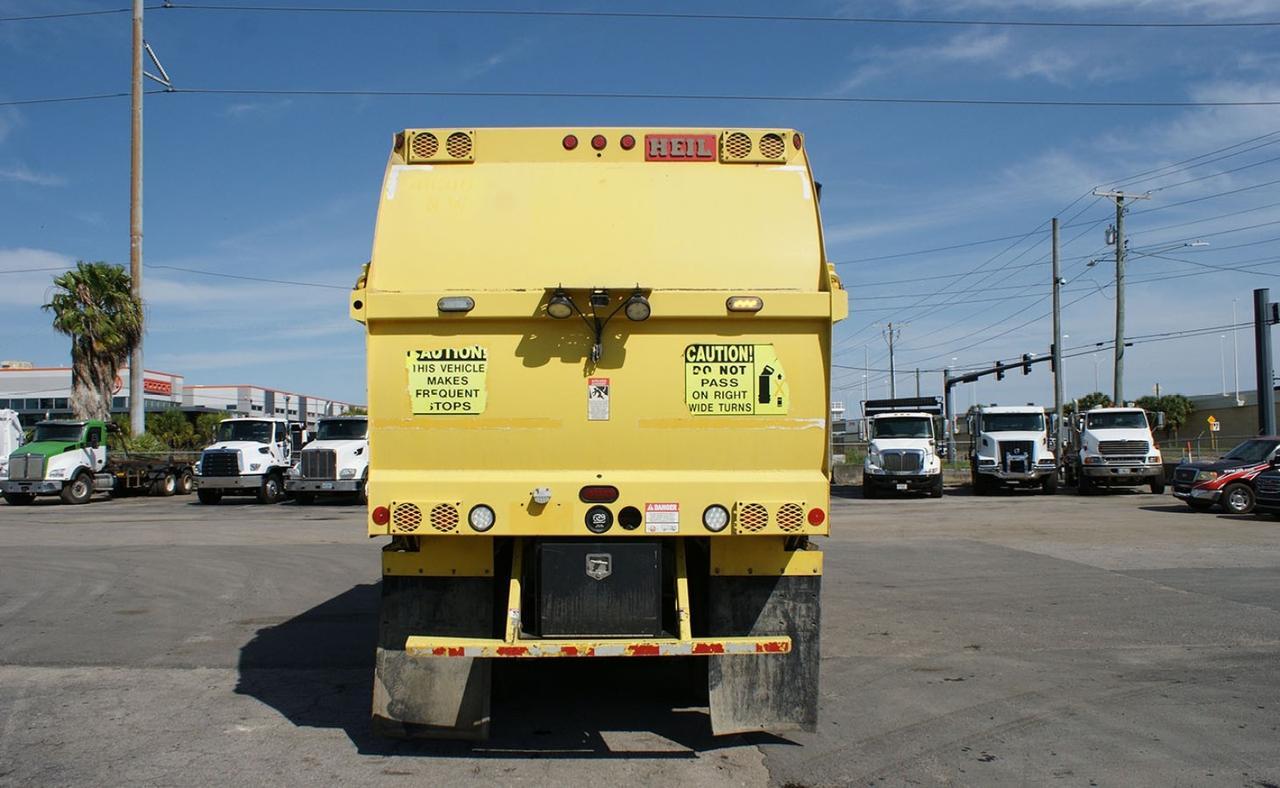 2016 Autocar ACX64 28 yard Heil Side Loader Garbage Truck Tampa FL