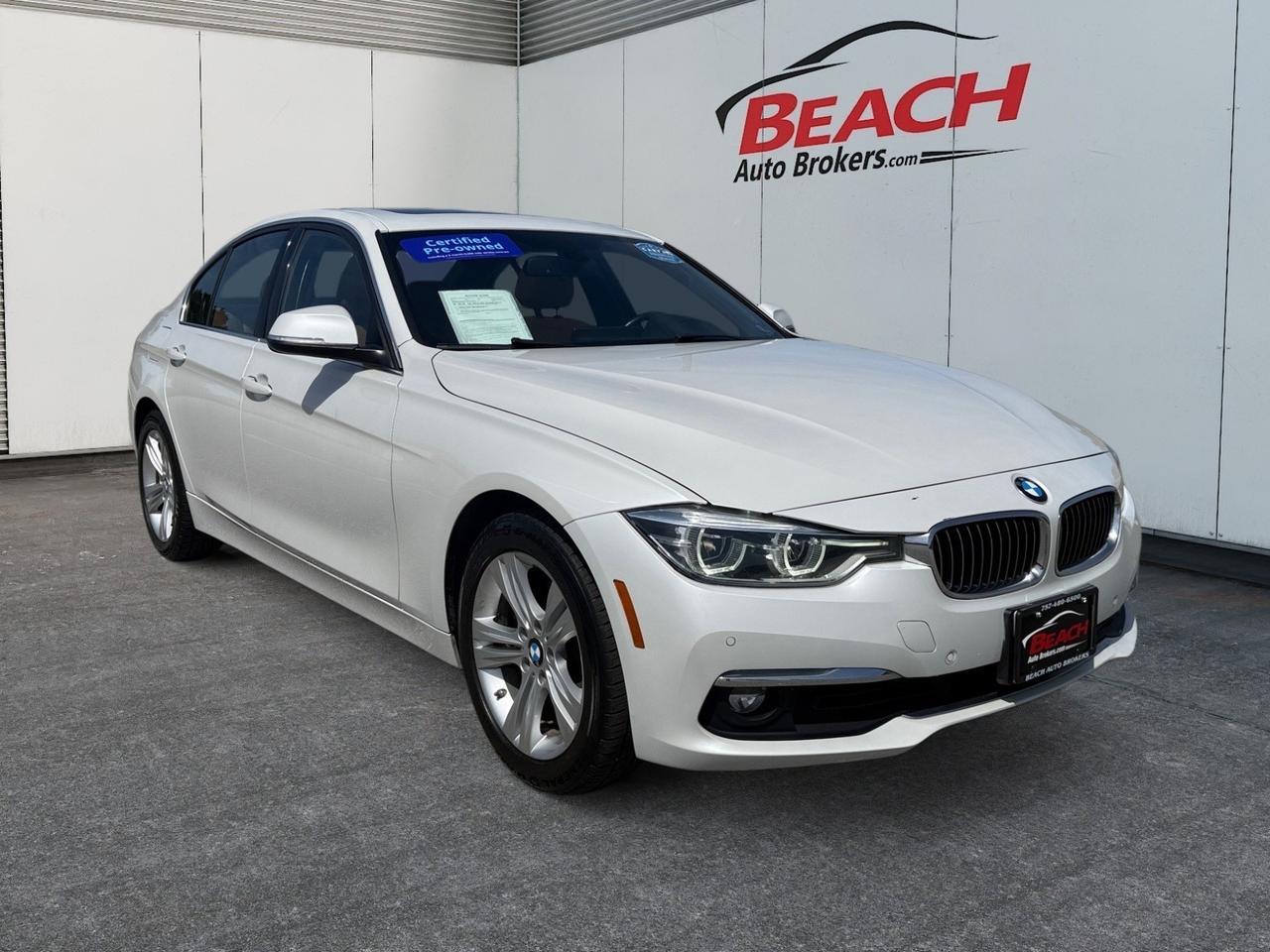 2016 BMW 3 Series 328i xDrive, BLUETOOTH, HEATED FRONT/REAR SEATS, SUNROOF, HI-FI SPEAKERS, BACKUP CAMERA, POWER MIRRORS, REMOTE KEYLESS ENTRY, PUSH BUTTON START, CLEAN CARFAX!