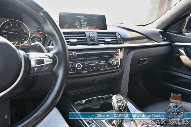 2016 BMW 4 Series 428i xDrive Gran Coupe / AWD / M Sport Pkg / Drone Autostart / Power & Heated Leather Seats / Sunroof / NAV / Apple CarPlay & Android Auto / Backup Camera / Keyless Entry & Start / 20 Inch Road Force Lux Wheels Anchorage AK