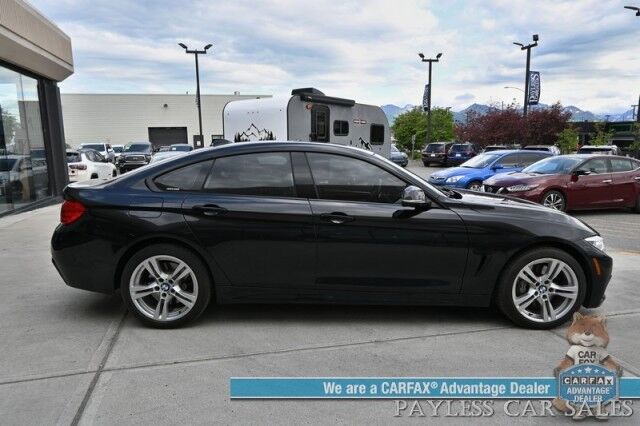 2016 BMW 4 Series 428i xDrive Gran Coupe / AWD / M Sport Pkg / Drone Autostart / Power & Heated Leather Seats / Sunroof / NAV / Apple CarPlay & Android Auto / Backup Camera / Keyless Entry & Start / 20 Inch Road Force Lux Wheels Anchorage AK