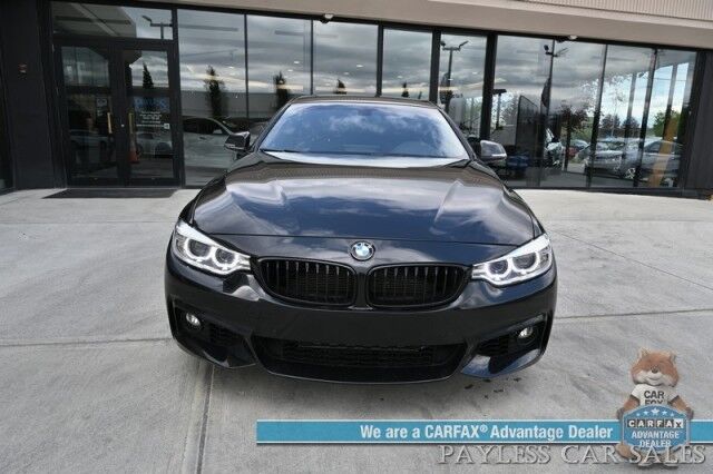 2016 BMW 4 Series 428i xDrive Gran Coupe / AWD / M Sport Pkg / Drone Autostart / Power & Heated Leather Seats / Sunroof / NAV / Apple CarPlay & Android Auto / Backup Camera / Keyless Entry & Start / 20 Inch Road Force Lux Wheels Anchorage AK