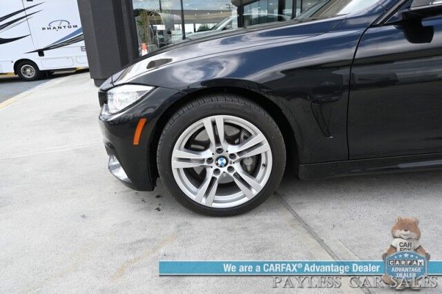 2016 BMW 4 Series 428i xDrive Gran Coupe / AWD / M Sport Pkg / Drone Autostart / Power & Heated Leather Seats / Sunroof / NAV / Apple CarPlay & Android Auto / Backup Camera / Keyless Entry & Start / 20 Inch Road Force Lux Wheels Anchorage AK
