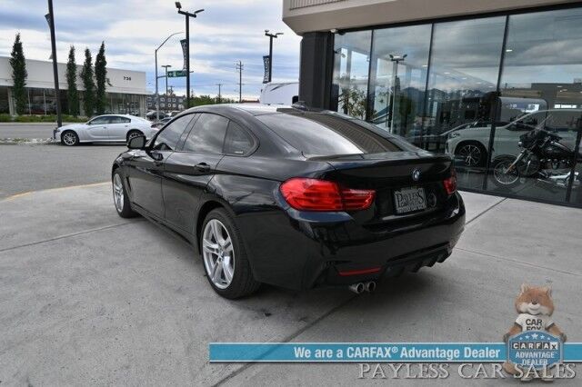 2016 BMW 4 Series 428i xDrive Gran Coupe / AWD / M Sport Pkg / Drone Autostart / Power & Heated Leather Seats / Sunroof / NAV / Apple CarPlay & Android Auto / Backup Camera / Keyless Entry & Start / 20 Inch Road Force Lux Wheels Anchorage AK