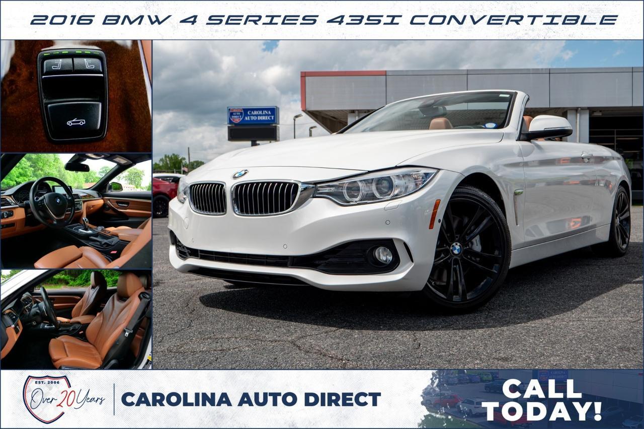 2016 BMW 4 Series 435i Convertible / Tech PKG / Cold Weather PKG!