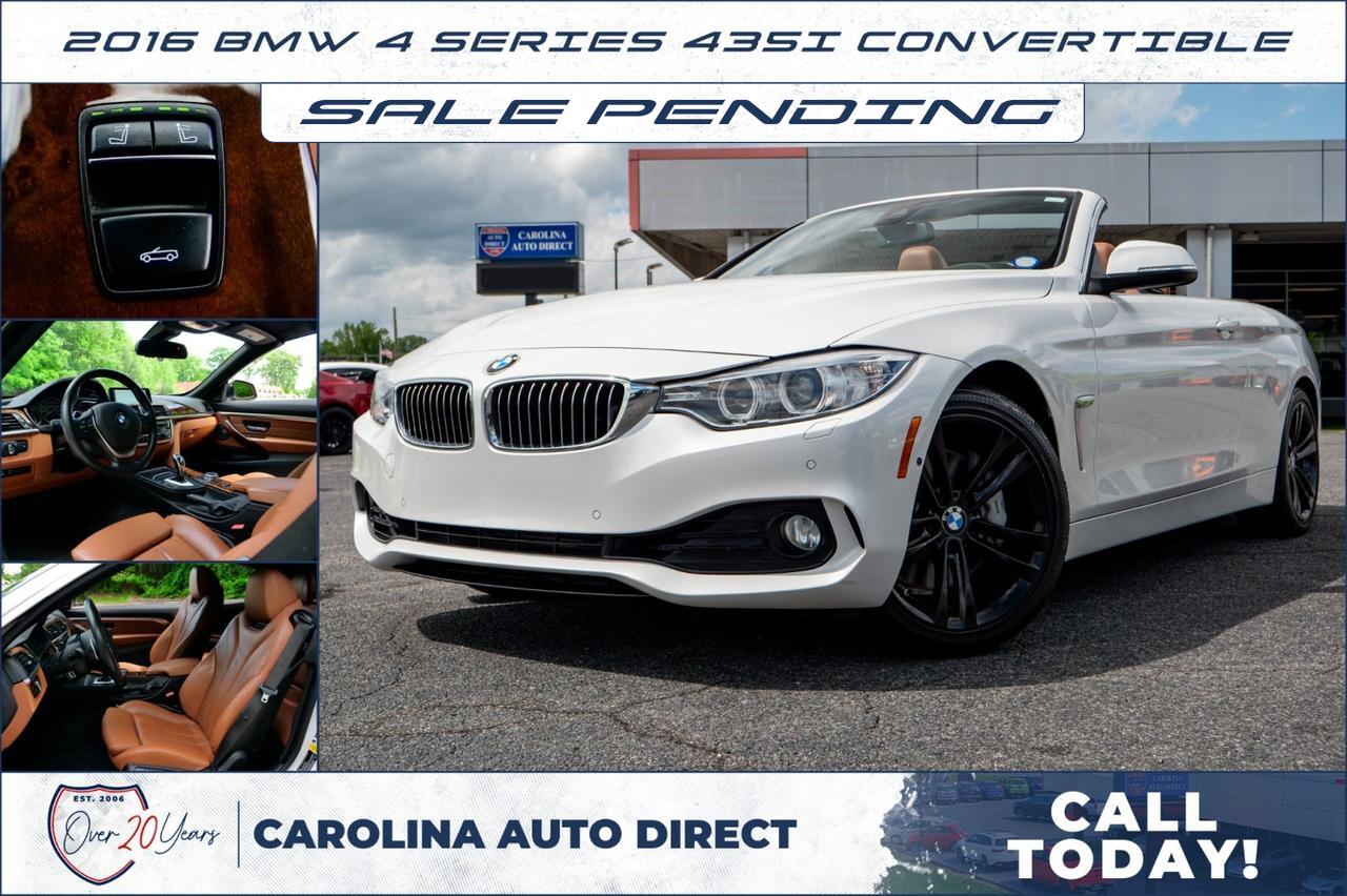 2016 BMW 4 Series 435i Convertible / Tech PKG / Cold Weather PKG!