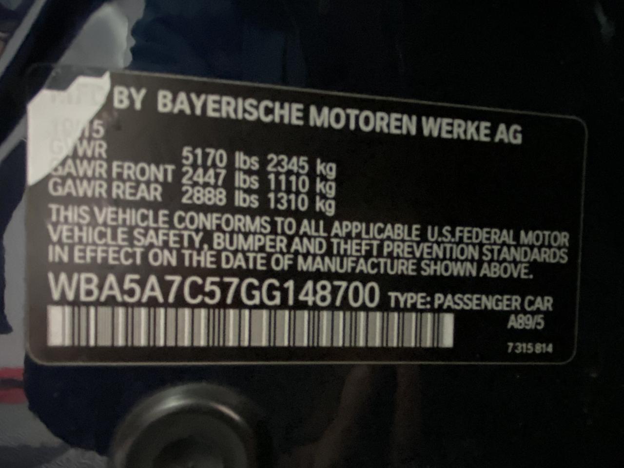 2016 BMW 5 Series 528i xDrive Richmond Hill NY