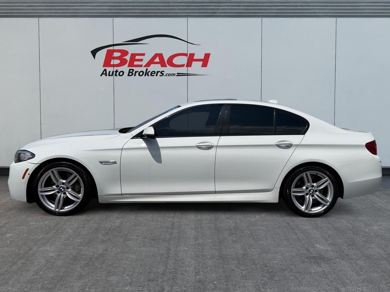 2016 BMW 5 Series 535i, HEATED SEATS, SUNROOF, MEMORY SEATS, POWER LIFTGATE, BLUETOOTH, BACKUP CAMERA, POWER MIRRORS, BLIND SPOT ALERT, NAVIGATION, LOW MILES!