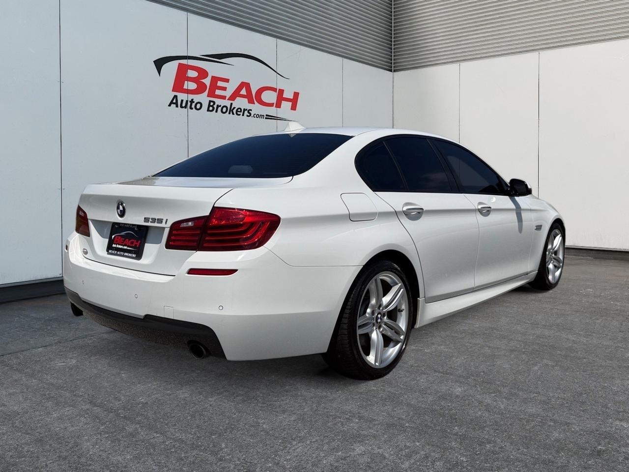 2016 BMW 5 Series 535i, HEATED SEATS, SUNROOF, MEMORY SEATS, POWER LIFTGATE, BLUETOOTH, BACKUP CAMERA, POWER MIRRORS, BLIND SPOT ALERT, NAVIGATION, LOW MILES! Norfolk VA