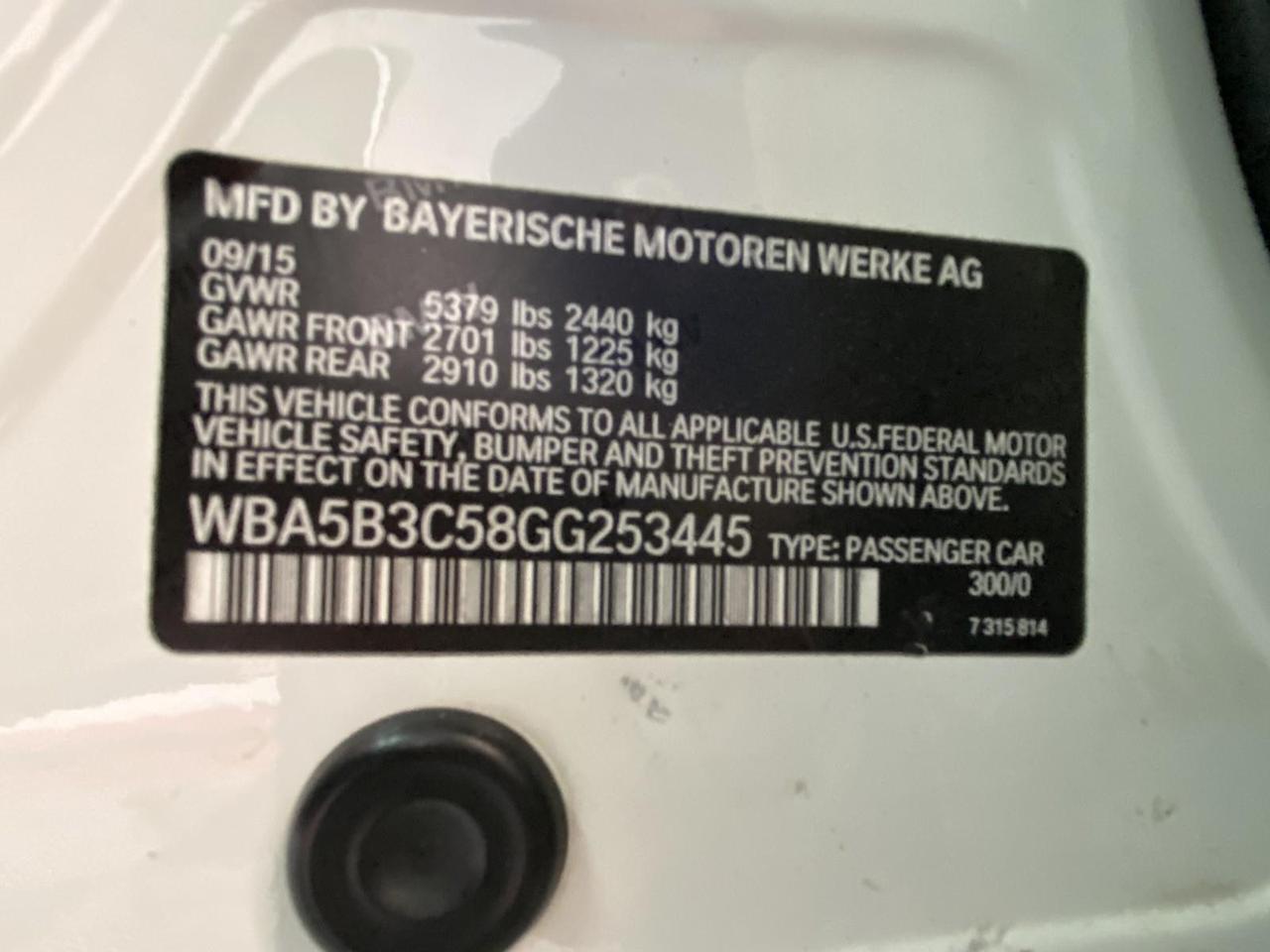 2016 BMW 5 Series 535i xDrive Richmond Hill NY