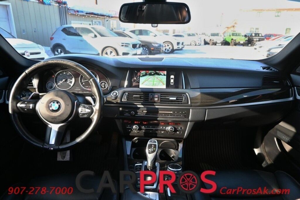 2016 BMW 550i xDrive AWD - M Sport - 4.4L V8 - Cold Weather & Sport Pkg - Front & Rear Heated Seats - Heated Steering Wheel - Navigation - Bluetooth - Harman/Kardon Speakers - Backup Camera - Sunroof - Soft Close Doors Anchorage AK