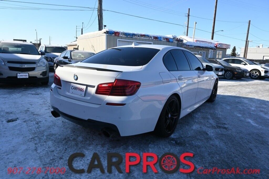 2016 BMW 550i xDrive AWD - M Sport - 4.4L V8 - Cold Weather & Sport Pkg - Front & Rear Heated Seats - Heated Steering Wheel - Navigation - Bluetooth - Harman/Kardon Speakers - Backup Camera - Sunroof - Soft Close Doors Anchorage AK