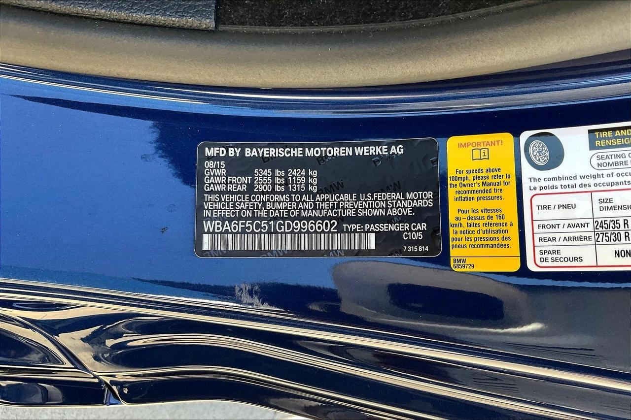 2016 BMW 650 I Houston TX