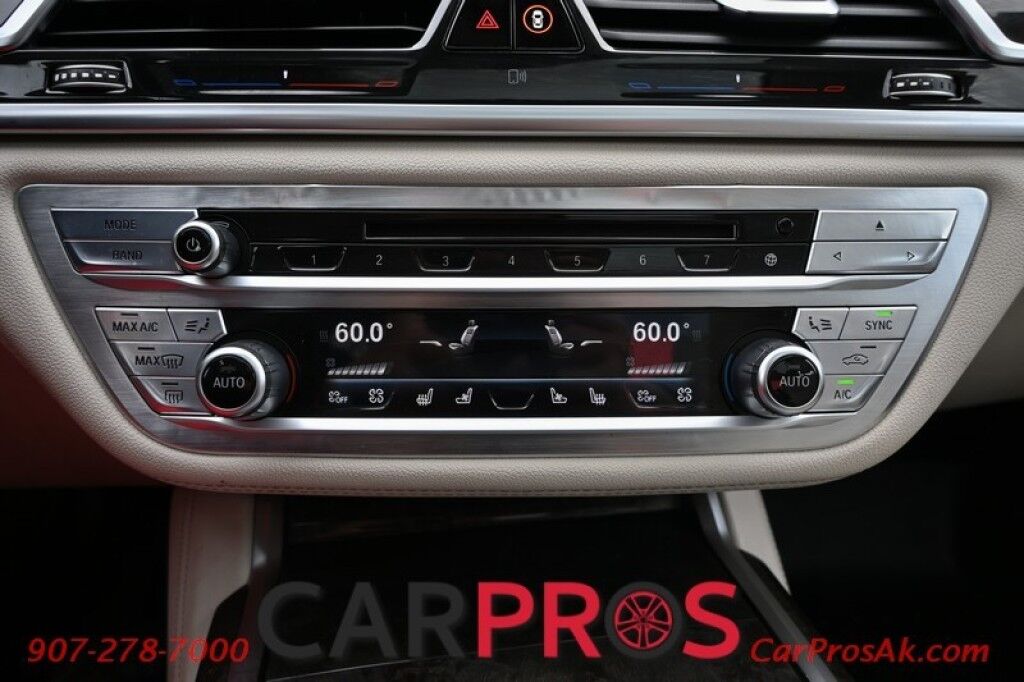 2016 BMW 750i xDrive AWD - 4.4 Twin Turbocharged V8 - Driving Assist & Executive Pkg - Harman/Kardon Speakers - Keyless Entry & Start - Heated & Cooled Leather Seats - Heated Steering Wheel - 2nd Row Heated & Cooled Seats - HUD - Duel Panel Sunroof Anchorage AK