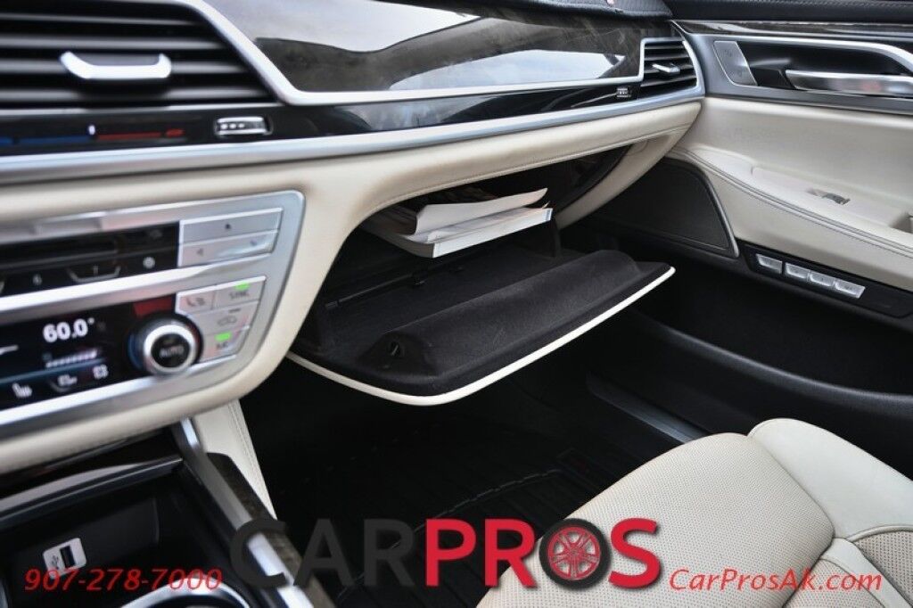 2016 BMW 750i xDrive AWD - 4.4 Twin Turbocharged V8 - Driving Assist & Executive Pkg - Harman/Kardon Speakers - Keyless Entry & Start - Heated & Cooled Leather Seats - Heated Steering Wheel - 2nd Row Heated & Cooled Seats - HUD - Duel Panel Sunroof Anchorage AK