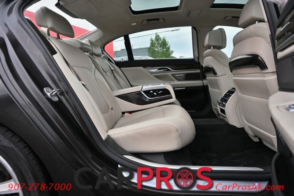 2016 BMW 750i xDrive AWD - 4.4 Twin Turbocharged V8 - Driving Assist & Executive Pkg - Harman/Kardon Speakers - Keyless Entry & Start - Heated & Cooled Leather Seats - Heated Steering Wheel - 2nd Row Heated & Cooled Seats - HUD - Duel Panel Sunroof Anchorage AK