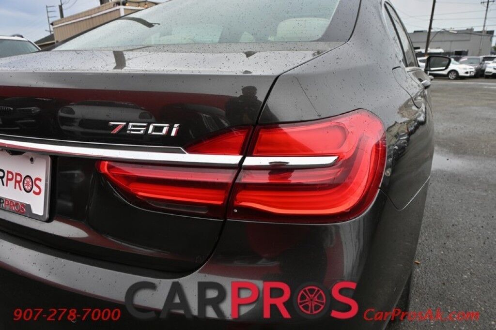 2016 BMW 750i xDrive AWD - 4.4 Twin Turbocharged V8 - Driving Assist & Executive Pkg - Harman/Kardon Speakers - Keyless Entry & Start - Heated & Cooled Leather Seats - Heated Steering Wheel - 2nd Row Heated & Cooled Seats - HUD - Duel Panel Sunroof Anchorage AK