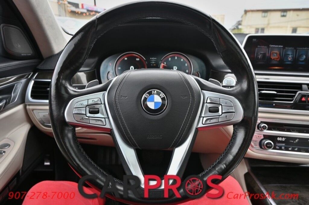 2016 BMW 750i xDrive AWD - 4.4 Twin Turbocharged V8 - Driving Assist & Executive Pkg - Harman/Kardon Speakers - Keyless Entry & Start - Heated & Cooled Leather Seats - Heated Steering Wheel - 2nd Row Heated & Cooled Seats - HUD - Duel Panel Sunroof Anchorage AK