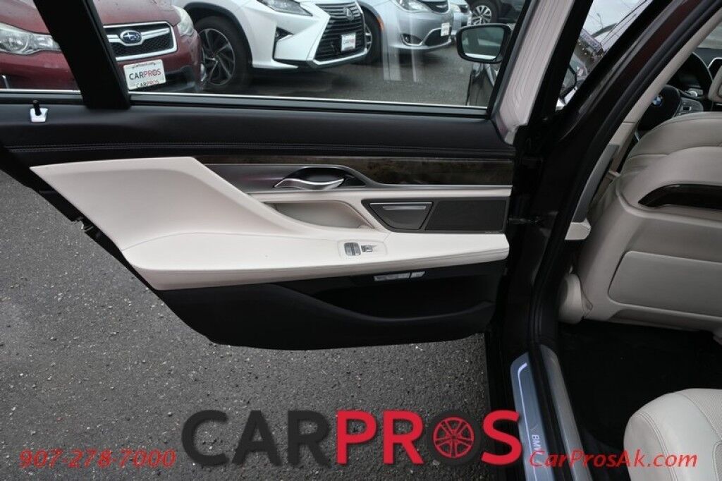 2016 BMW 750i xDrive AWD - 4.4 Twin Turbocharged V8 - Driving Assist & Executive Pkg - Harman/Kardon Speakers - Keyless Entry & Start - Heated & Cooled Leather Seats - Heated Steering Wheel - 2nd Row Heated & Cooled Seats - HUD - Duel Panel Sunroof Anchorage AK