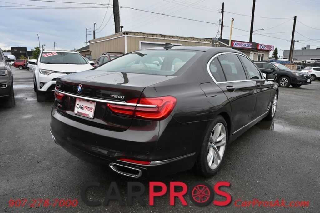 2016 BMW 750i xDrive AWD - 4.4 Twin Turbocharged V8 - Driving Assist & Executive Pkg - Harman/Kardon Speakers - Keyless Entry & Start - Heated & Cooled Leather Seats - Heated Steering Wheel - 2nd Row Heated & Cooled Seats - HUD - Duel Panel Sunroof Anchorage AK