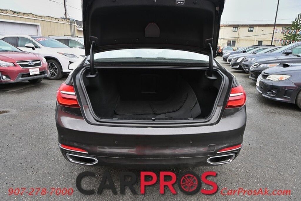 2016 BMW 750i xDrive AWD - 4.4 Twin Turbocharged V8 - Driving Assist & Executive Pkg - Harman/Kardon Speakers - Keyless Entry & Start - Heated & Cooled Leather Seats - Heated Steering Wheel - 2nd Row Heated & Cooled Seats - HUD - Duel Panel Sunroof Anchorage AK