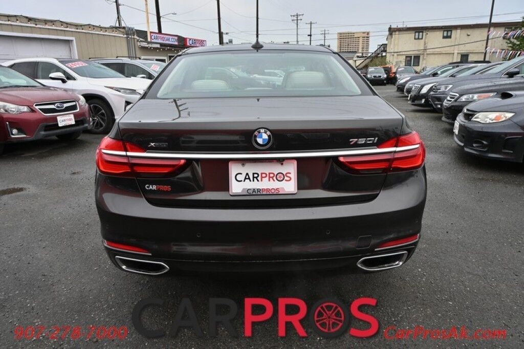 2016 BMW 750i xDrive AWD - 4.4 Twin Turbocharged V8 - Driving Assist & Executive Pkg - Harman/Kardon Speakers - Keyless Entry & Start - Heated & Cooled Leather Seats - Heated Steering Wheel - 2nd Row Heated & Cooled Seats - HUD - Duel Panel Sunroof Anchorage AK