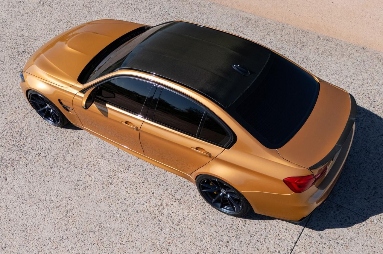 2016 BMW M3 6spd Sunburst Gold Metallic Very Rare 1of1 Very Rare Spec Scottsdale AZ