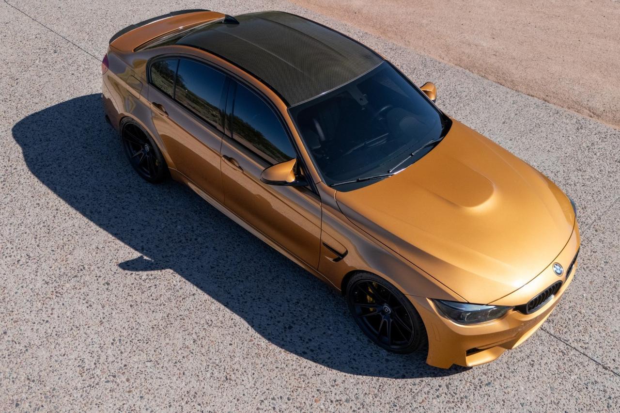 2016 BMW M3 6spd Sunburst Gold Metallic Very Rare 1of1 Very Rare Spec Scottsdale AZ