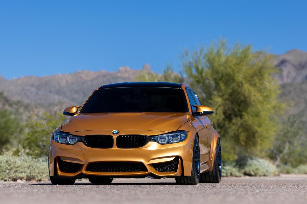 2016 BMW M3 6spd Sunburst Gold Metallic Very Rare 1of1 Very Rare Spec Scottsdale AZ